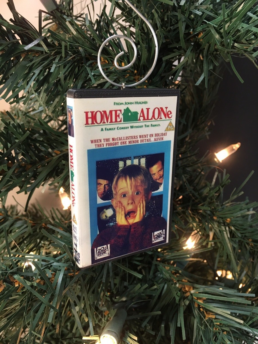 Home Alone クリスマスオーナメント Home Alone Christmas Ornament VHS Mini Movie Case | eBay