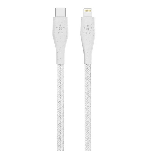 Belkin Boost Charge USB-C Cable Lightning + Strap MFi Certified 10ft / 3m White - Picture 11 of 15
