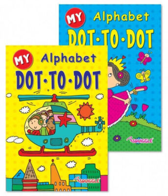 ABC Dot-to-Dot Book Single - Kids Childrens Activity Educational Single Book.