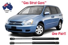 2 x New BONNET Gas Struts suit Kia Carnival and Grand Carnival 2006 to 2014