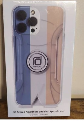 REDROAD 3D Stereo Amplifiers And Shockproof Case For iPhone 13 Pro NIB FREE SHIP
