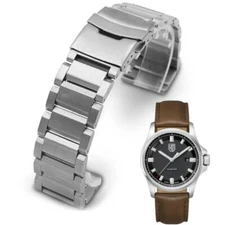 Metal Replacement Watch Band Fits Luminox Dress Field 1830 1831 1832 1839 #5003