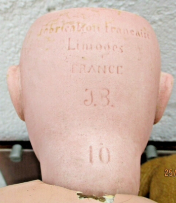 Poupée Jumeau 1915 – Tête Porcelaine Limoges – 55 Cm – À Restaurer