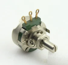 NOS CLAROSTAT 15K Ohms 53C3-15K-S Audio Taper Potentiometer Vintage 1966 USA