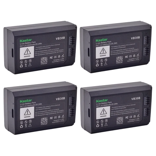 Kastar VB30B Type-C Battery for GODOX VB30 VB-30 VB30B VB-30B V1PRO V1 Pro - Picture 8 of 8