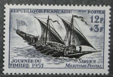 1957 FRANCE TIMBRE Y & T N° 1093 Neuf * * SANS CHARNIERE (MNH)