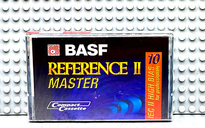 BASF  REFERENCE II MASTER   10  1995  TYPE II   BLANK CASSETTE TAPE (1) (SEALED)
