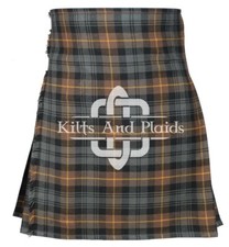 Gordon Weathered Tartan Scottish 8 Yard Kilt - Traditional Highlander Kilt