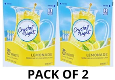 16 Crystal Light Lemonade USA Mix Powdered Drink Mix NATURAL FLAVOR
