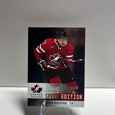Frederik Gauthier 2014-15 Upper Deck Team Canada Jr. Special Edition Card #SE-15