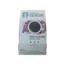 Starbucks Via Instant Decaf 150 Packets Itali...