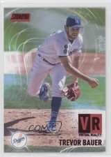 2021 Topps Stadium Club Virtual Reality Red Trevor Bauer #VR-17 4al