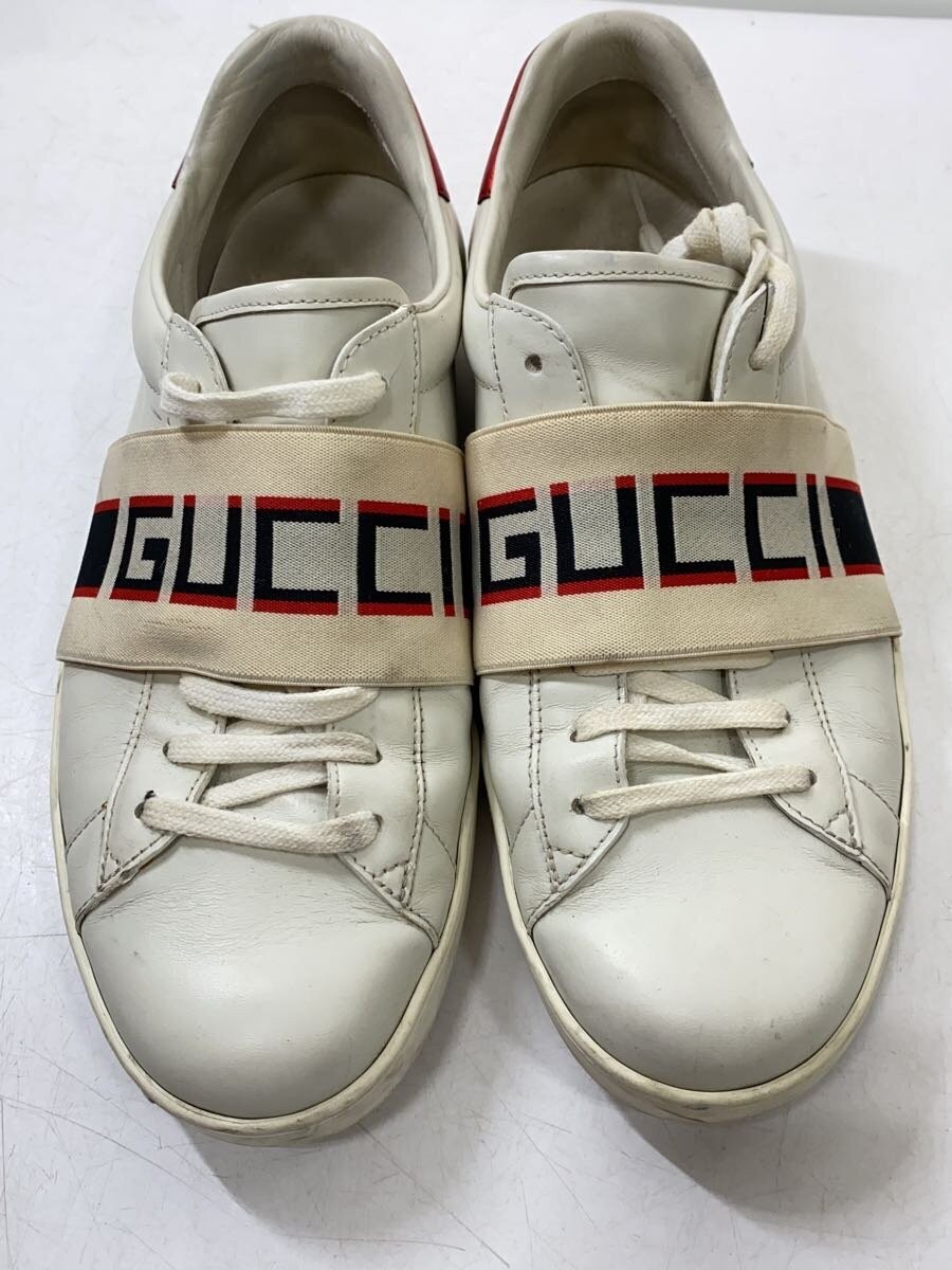 GUCCI low-top sneakers/size 9 US 9.5 white men's thumbnail 9