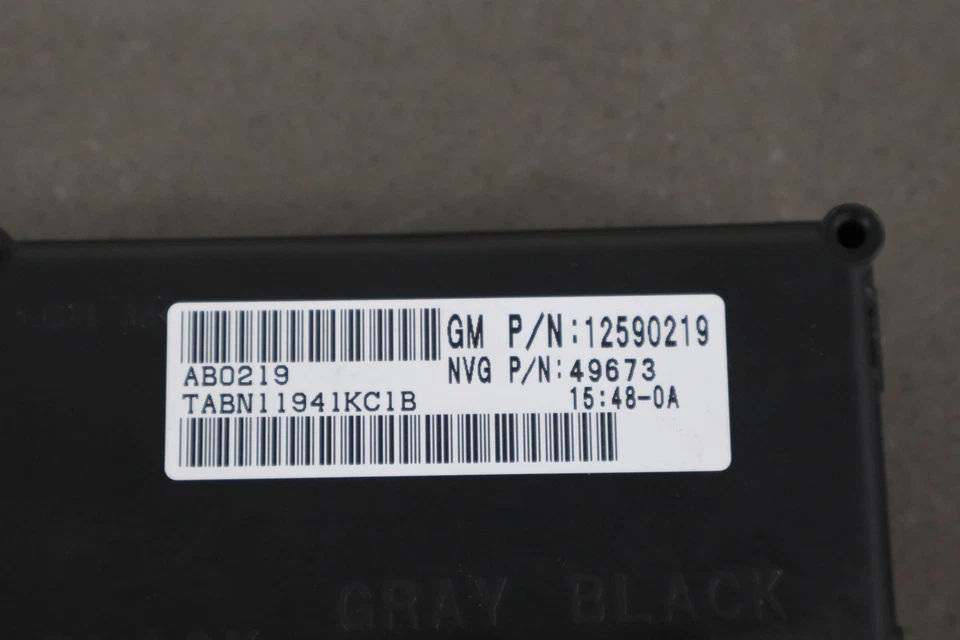 03-07 Chevy Silverado 2500HD módulo de caja de transferencia 12590219 Foto 2 de 4