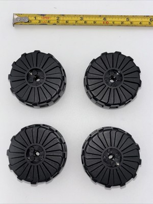 Lego  Space Wheel Lot 2515 Black Hard Plastic Large Tire 54mm D x 30mm Part 2515