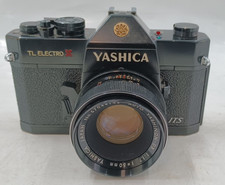 Yashica TL Electro X ITS 35mm w/Yashinon-DX Lens Includes Case GC-6664
