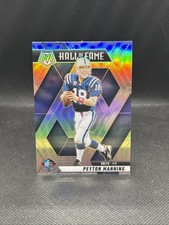 2025 Panini Mosaic - Hall of Fame Peyton Manning #296 Silver Prizm