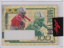 Marketplace image: 2023 Jaxon Smith Njigba Leaf Metal SUPERFRACTOR PRE PRODUCTION PROOF 1/1 - OSU