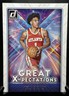 2021-22 Donruss Basketball Great X-Pectations Insert #18 Jalen Johnson Hawks