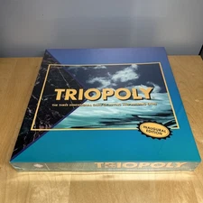 TRIOPOLY Three Dimensional Game of Buying & Building Cities Inaugural Edition NE