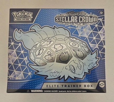   Pokémon TCG Scarlet & Violet Stellar Crown Elite Trainer Box - Brand  