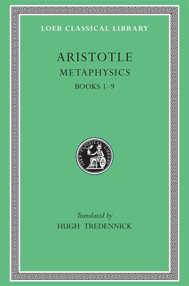 Metaphysics, Volume I: Books 1–9 by Aristotle 9780674992993 NEW - Image 3