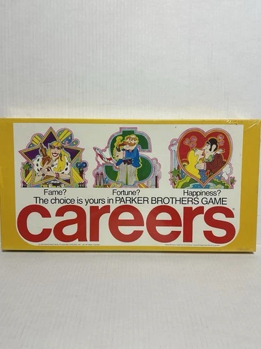 Careers - Parker Brothers Vintage Board Game (New & Sealed)