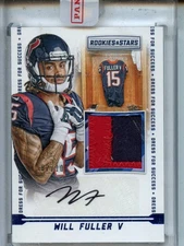 2016 Panini Rookies & Stars #DFS-WF Will Fuller V Dress for Success Prime #/10