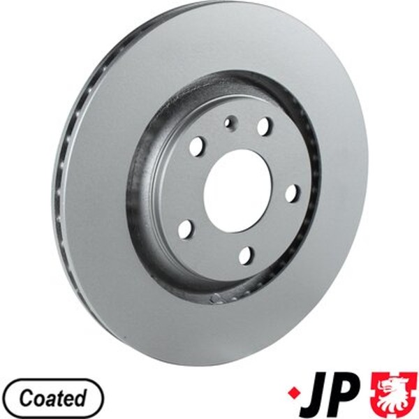 2X JP Group Bremsscheibe JP 1163207500 FüR 8EC B7 Audi B6 8E2 A4 8E5 8ED Avant-image