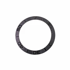 38mm Ceramic Watch Bezel Black For Seiko Yacht-Master Diver SKX007/009/011 xq