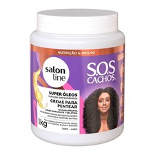 Salon Line - SOS Cachos Super Oleos - Creme para Pentear 1Kg 35.27Oz 