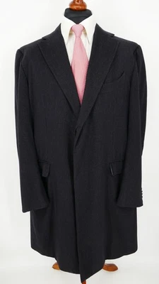 Ermenegildo Zegna Mantel Gr.56 100% Kaschmir Dunkel Anthrazit Top Zustand - Bild 1 von 4