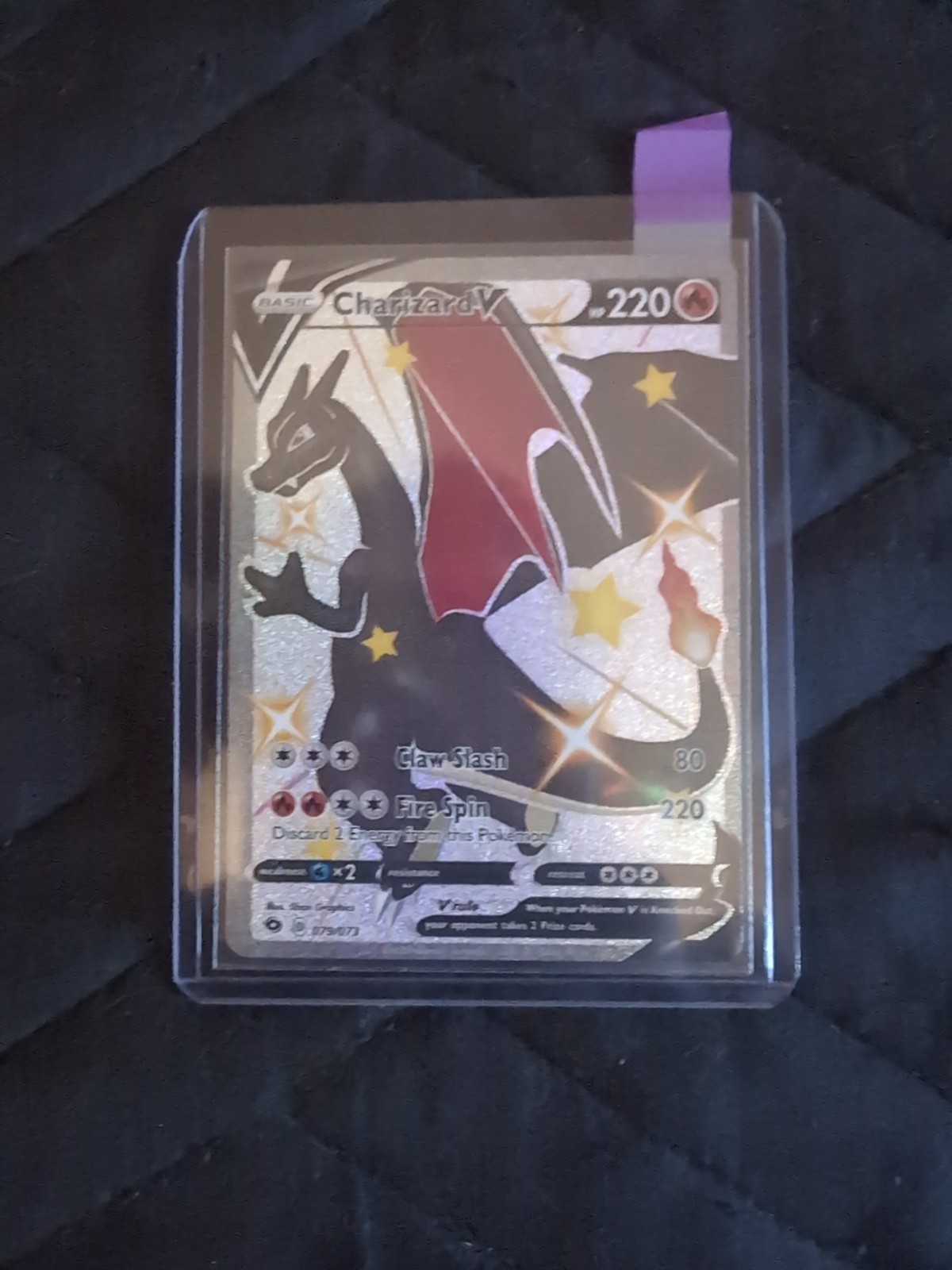 Pokémon TCG Charizard v Champions Path 79/73 Secret Rare NM Condition