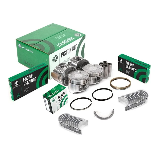 Juego completo de juntas pistones rodamientos aptos para 90-01 Acura Integra 1.8L DOHC B18A1 B18B1 Foto 3 de 4