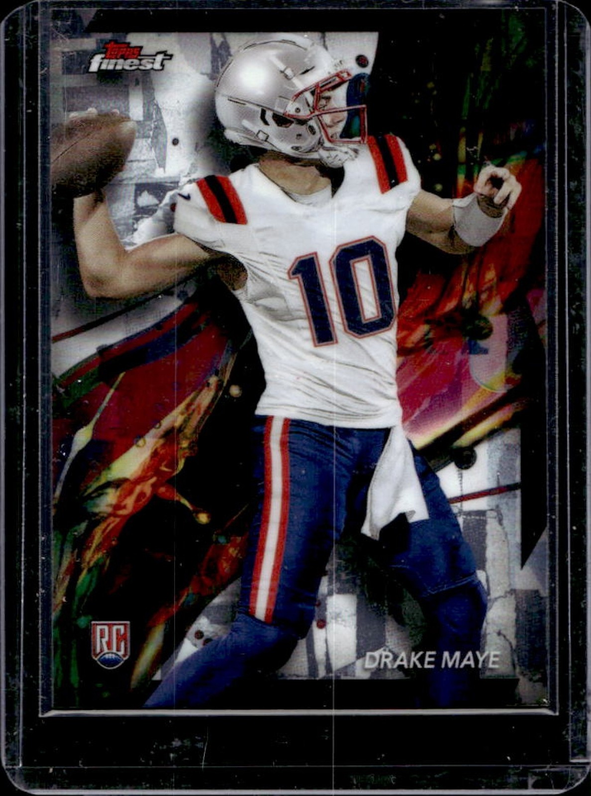 2024 Finest Drake Maye RC Rookie Common #62 Patriots
