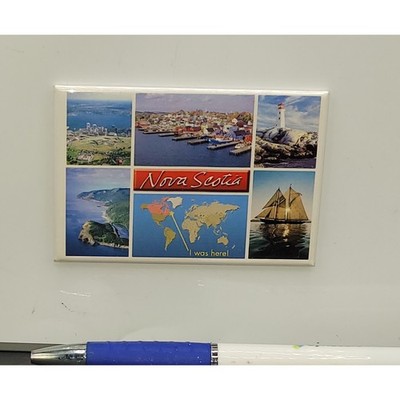 Nova Scotia ~ Acrylic ~ The Postcard Factory ~ Souvenir ~ Fridge magnet