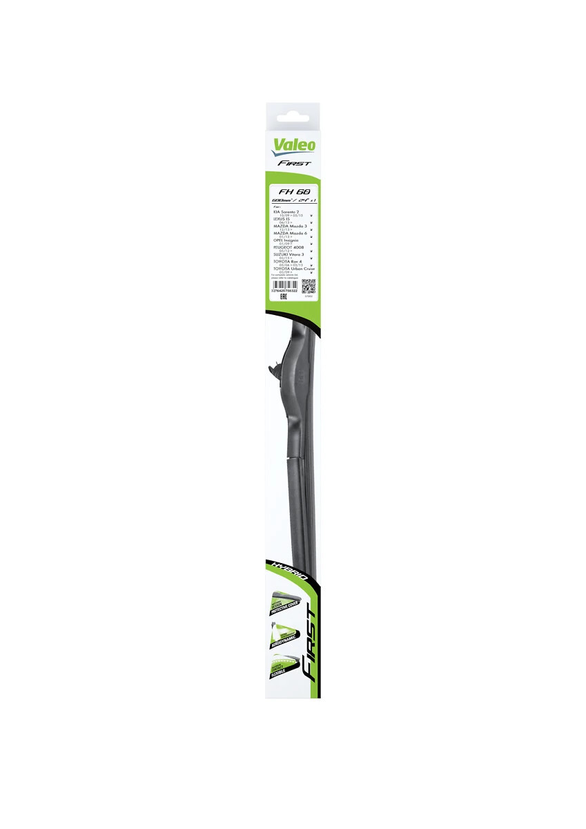 Balai d'essuie-glace Valeo 575832 de qualité supérieure OE 1613291180 pour berline haut de gamme