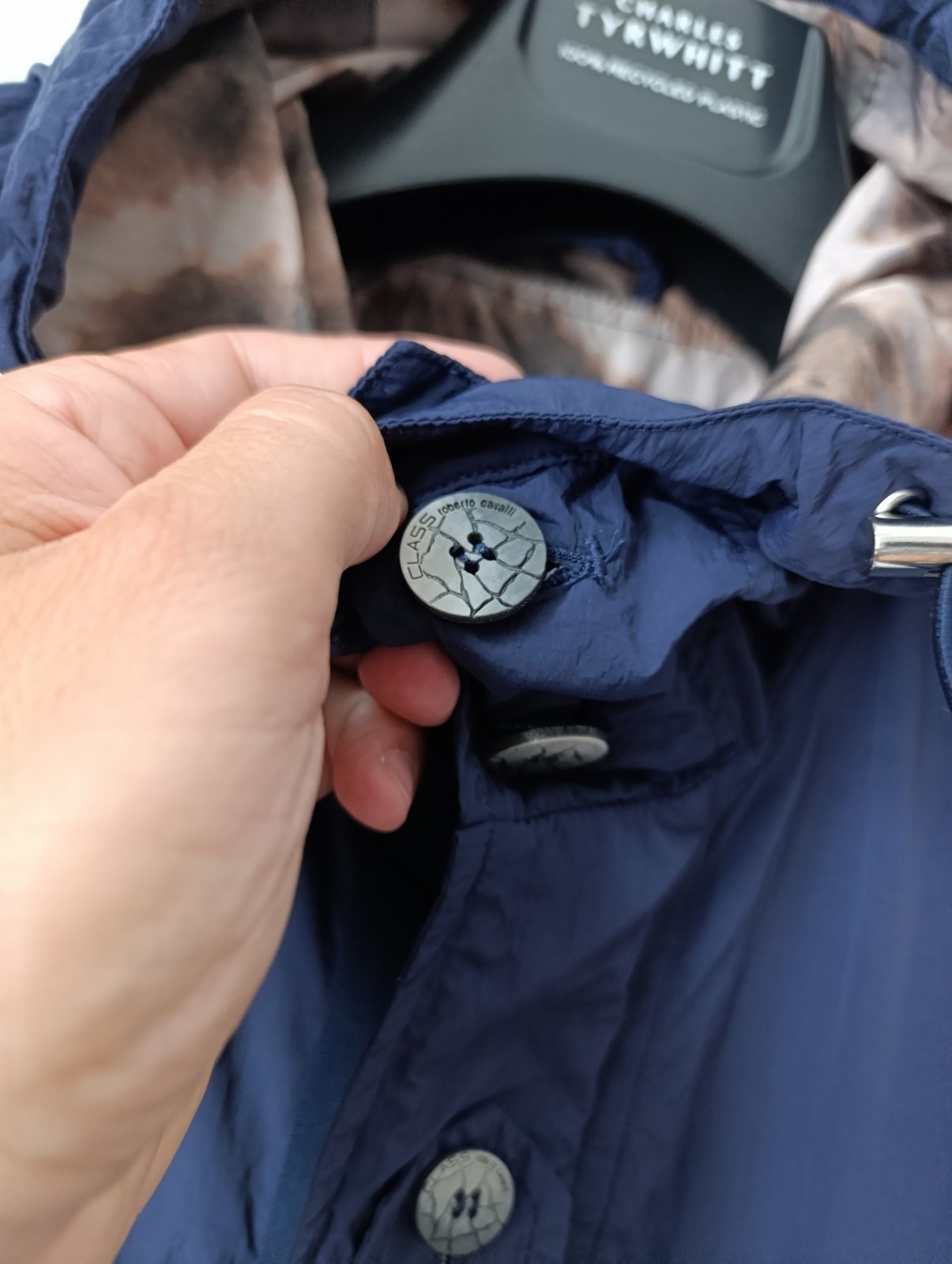 ROBERTO CAVALLI CLASS NYLON MULTIPOCKET JACKET - image 6