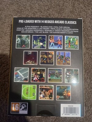 Hyper Mega Tech Neo Geo MVS Super Pocket Limited Edition Evercade