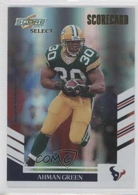 2007 Score Select Scorecard 60/100 Ahman Green #213 0b5
