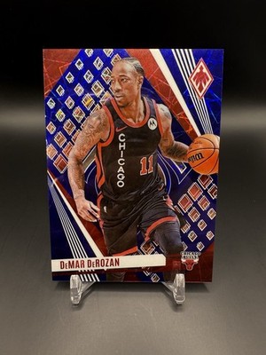 2023-24 Panini Phoenix Blue Lazer #108 DeMar DeRozan /275 Kings
