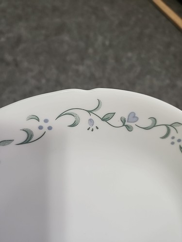 Corelle by Corning "Country Cottage" 10 1/4" Dinner Plates (Set of 5) - VGUC - Picture 4 of 5