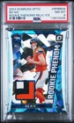 2024 PANINI DONRUSS OPTIC ROOKIE PHENOMS RELICS ICE BO NIX ROOKIE RC 24/49 PSA 8