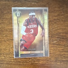 Panini Gold Standard Allen Iverson #191 /299 Basketball 76ers 2011-12
