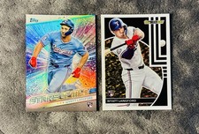 Wyatt Langford 2024 Topps Black Gold SSP Holo & Stars of MLB Rookie Holo