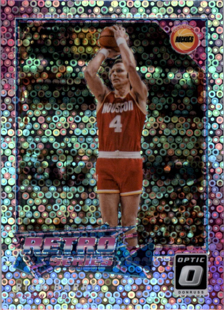 2017-18 Donruss Optic Retro Series Fast Break Holo #5 Rick Barry - BSK