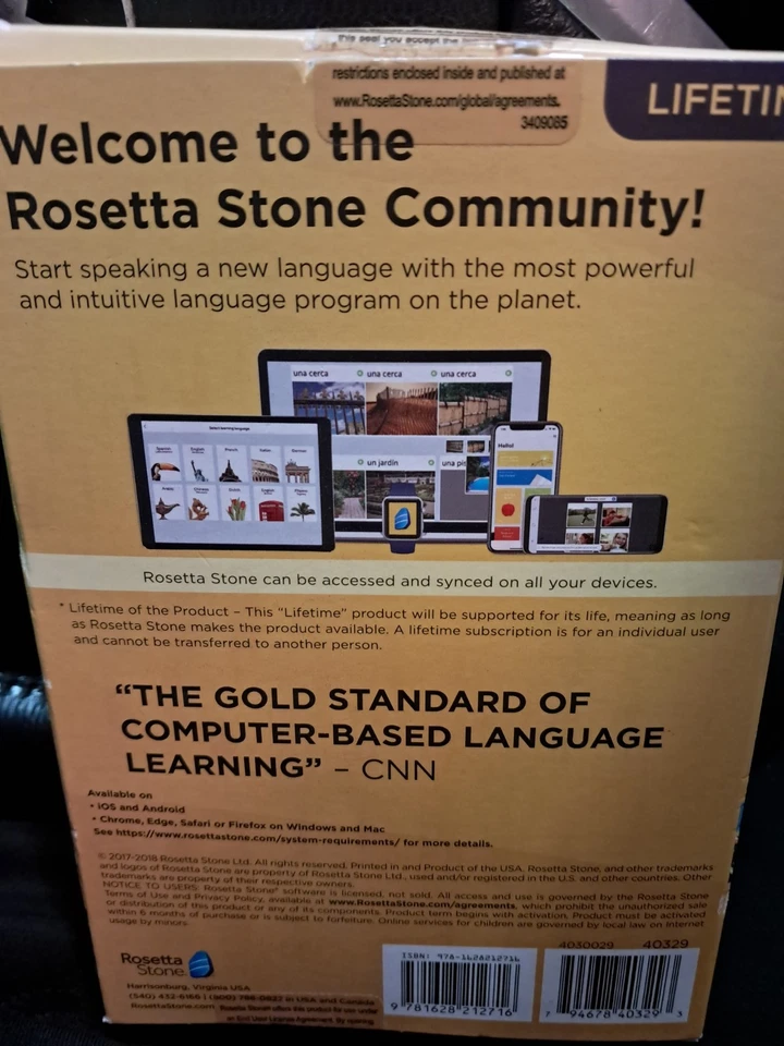 Rosetta Stone Learn Spanish Lifetime Course - Image 2 of 2