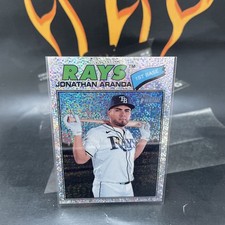 2026 Topps Heritage - Jonathan Aranda #20 Chrome Silver Sparkle Refractor