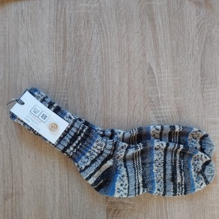 Wollsocken handgestrickt selbstgestrickte Wollsocken Gr. 42/43 Neu