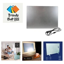 Cozy Legs Flat Panel Heater, Slim Low-Wattage Wall or Desk Mount Space Heater...